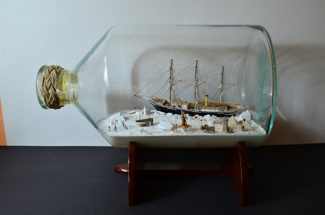 Endurance Shackleton Scene in Bottle