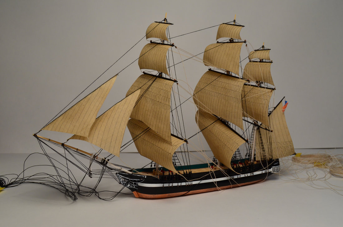 USS Constitution Miniature model