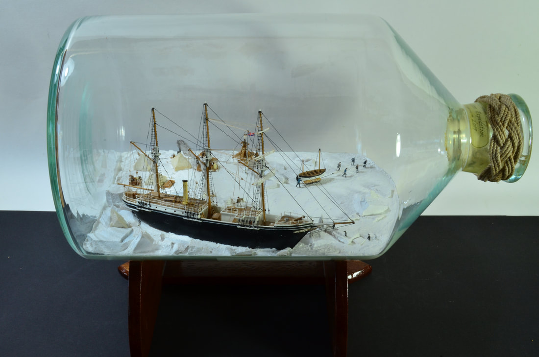 Endurance Shackleton ship in bottle