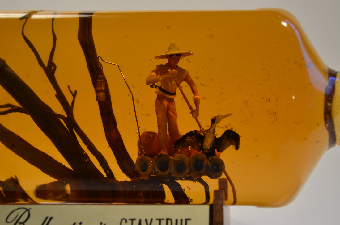Scene in bottle based on Vong Wong's photo shoot for Ballantine's Stay True Campaign