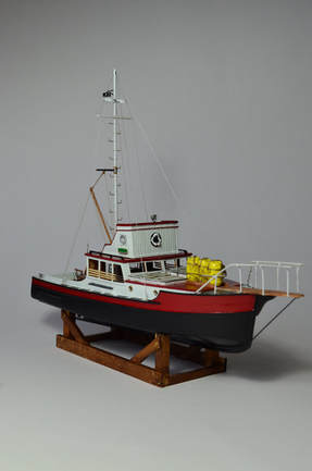 Orca ship model